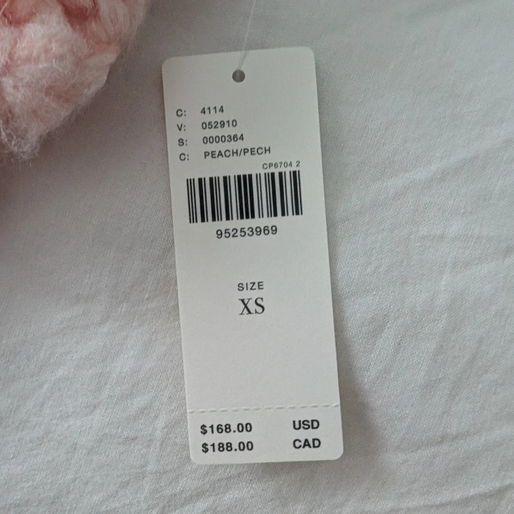 Cozy Peach Anthropologie Knit Sweater - Picture 5 of 5